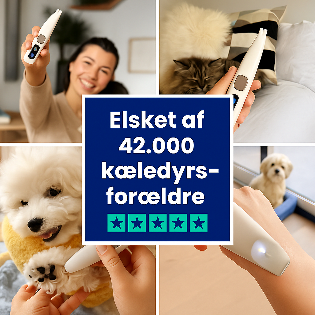 Trimi™ Pro Elektrisk hundetrimmer med lavt støjniveau