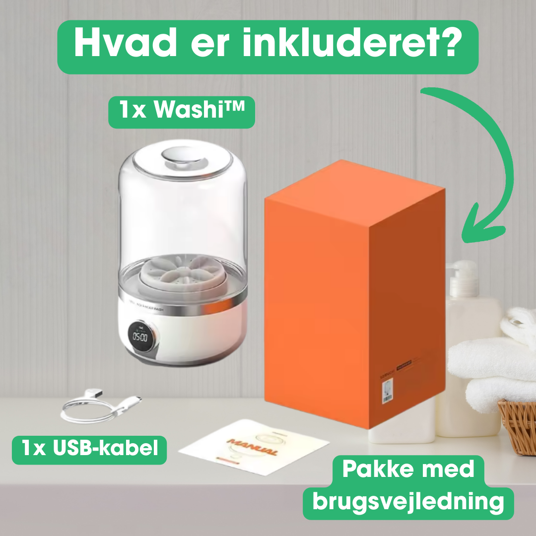 Washi™ Kompakt vaskemaskine