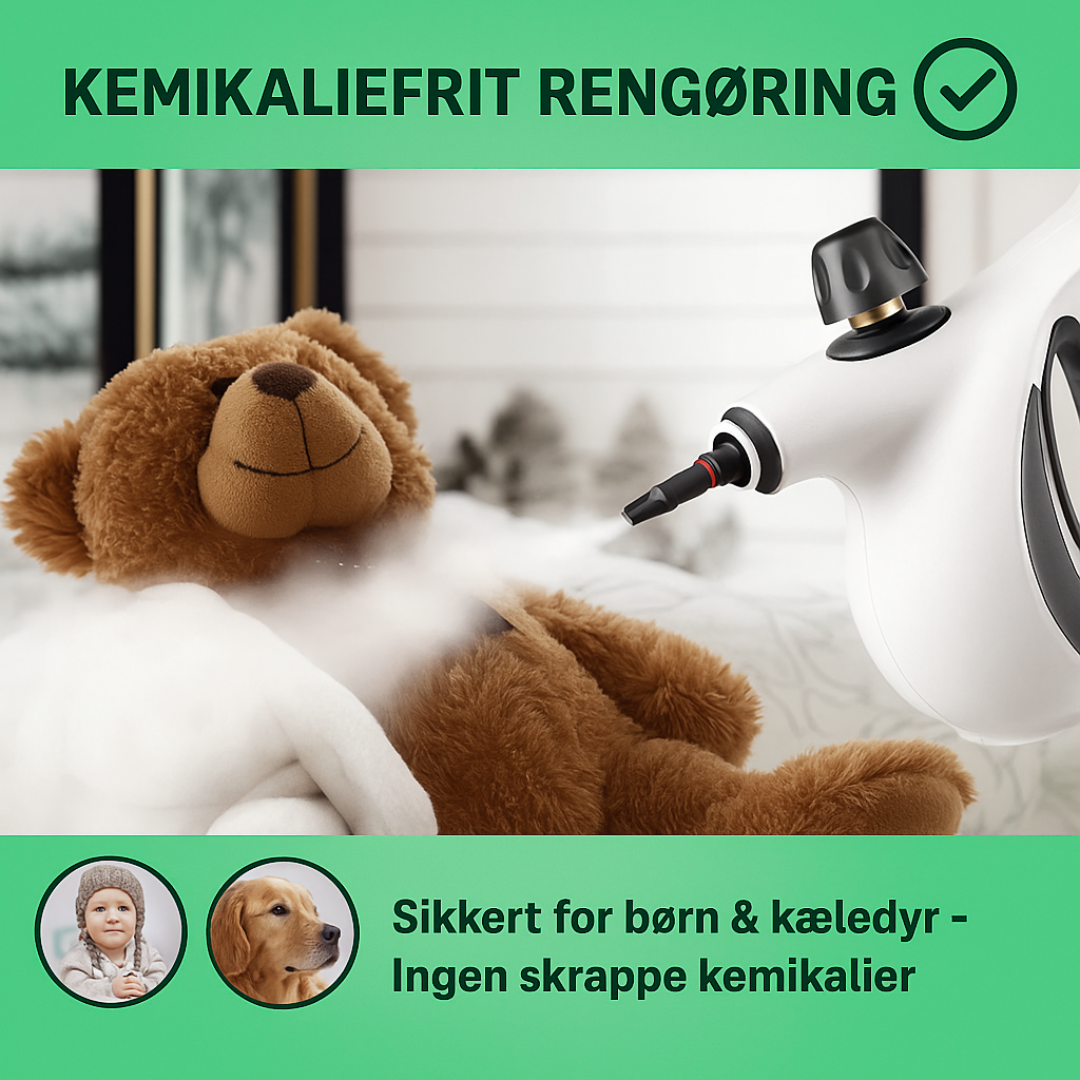 NordDamp™ Manuel damprenser – effektiv rengøring uden kemikalier