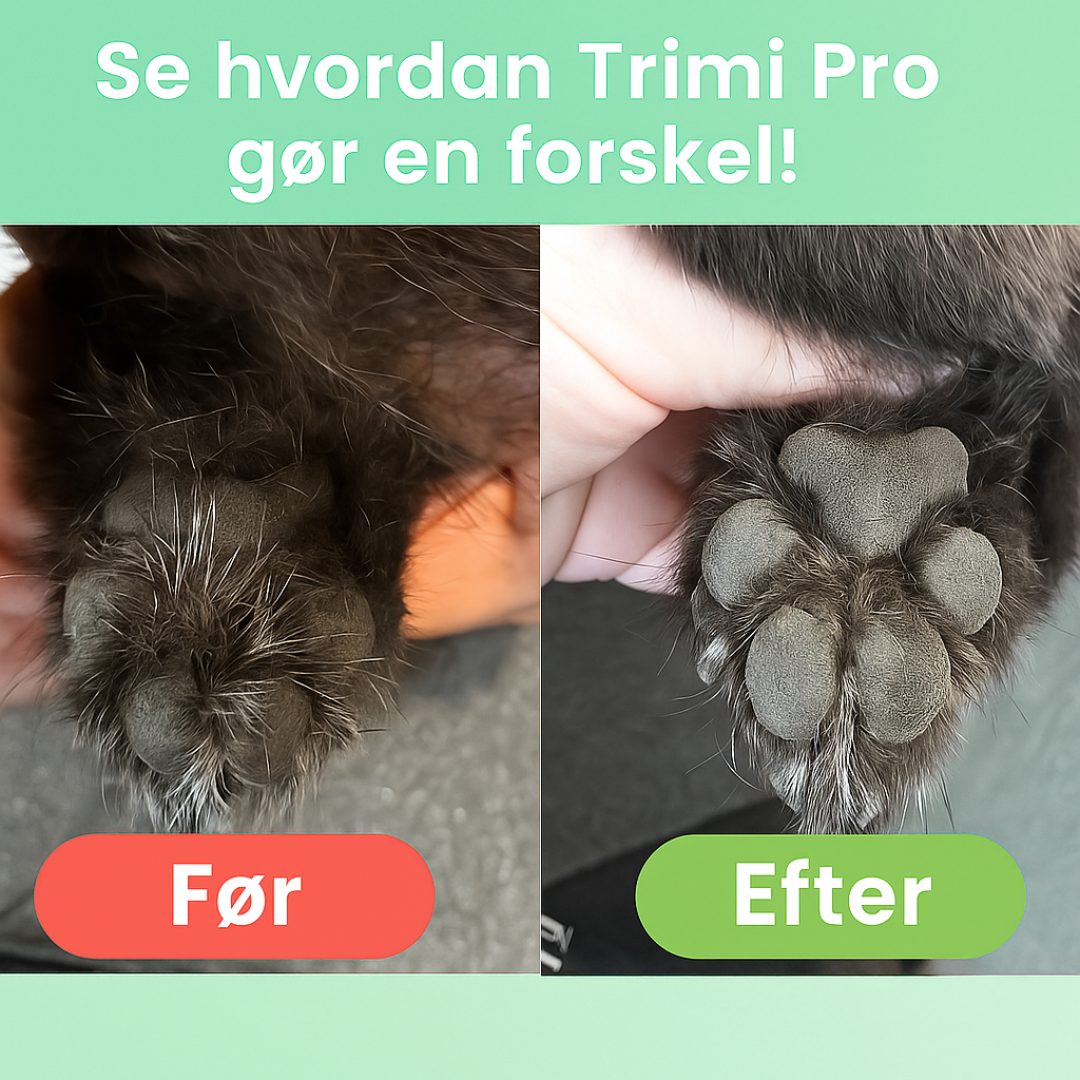Trimi™ Pro Elektrisk hundetrimmer med lavt støjniveau