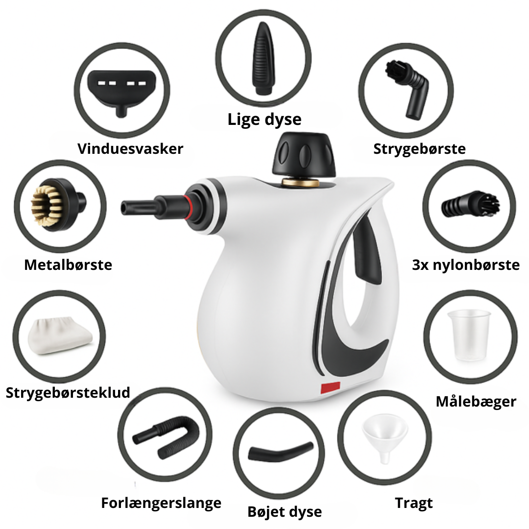 NordDamp™ Manuel damprenser – effektiv rengøring uden kemikalier
