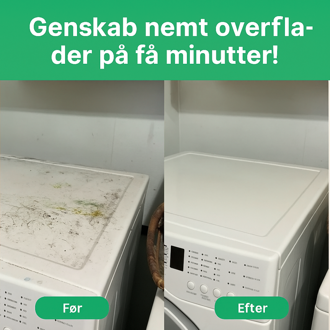 NordDamp™ Manuel damprenser – effektiv rengøring uden kemikalier