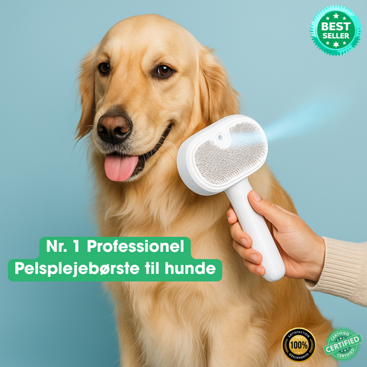 Woofi™ Professionel Dampplejebørste til hunde