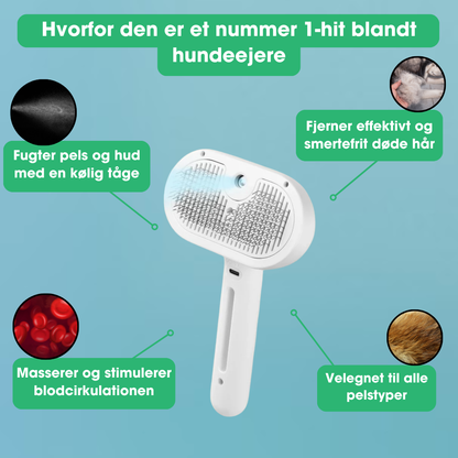 Woofi™ Professionel Dampplejebørste til hunde